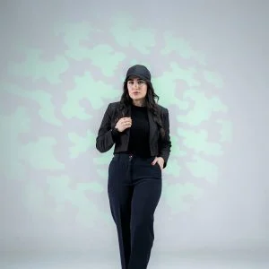 نیم بگ زنانه سورمه ای