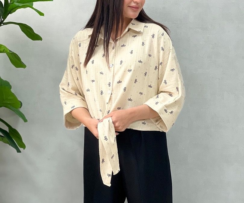 شومیز گره‌ای الیکا