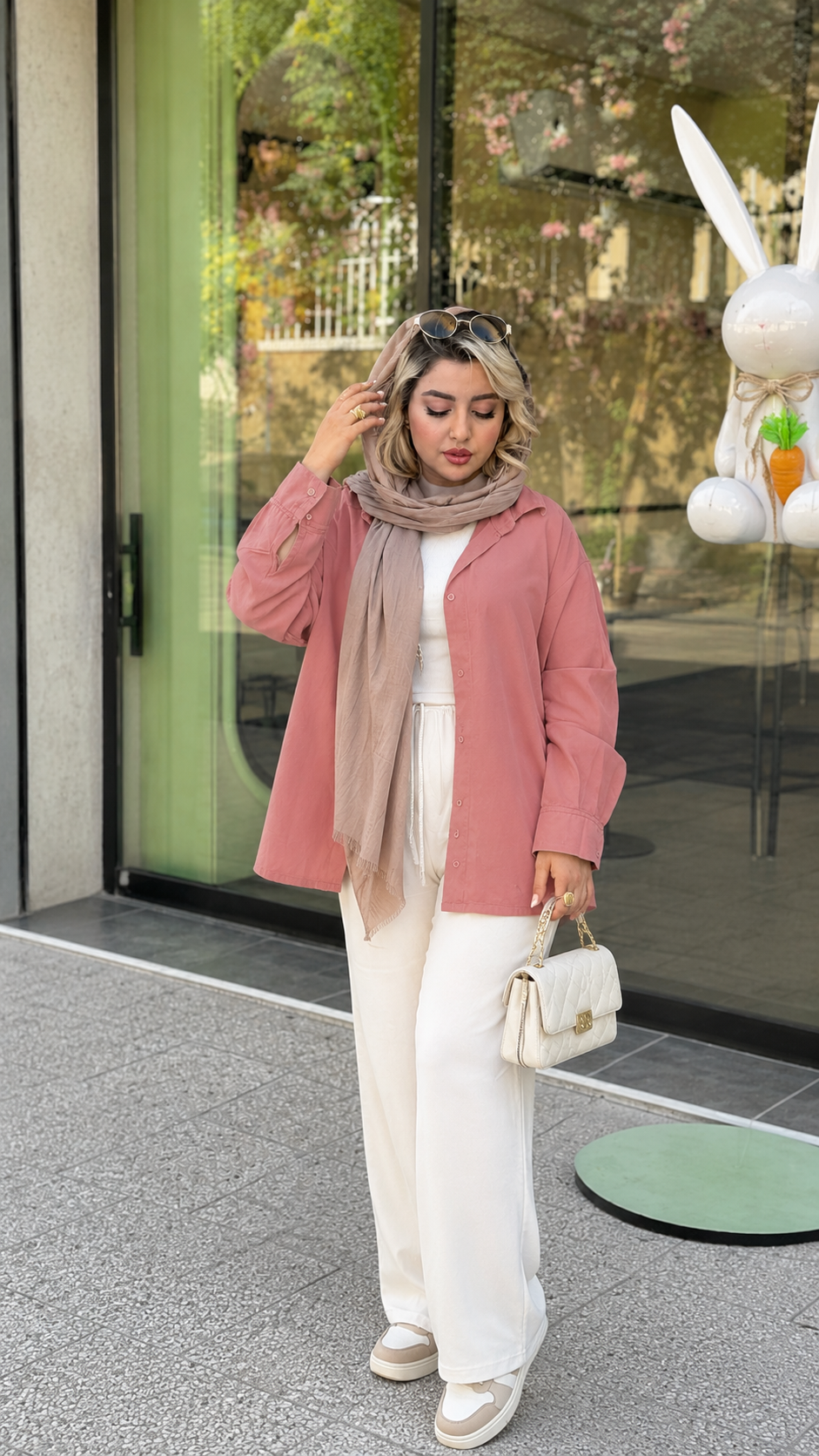 شومیز کتان سیلک